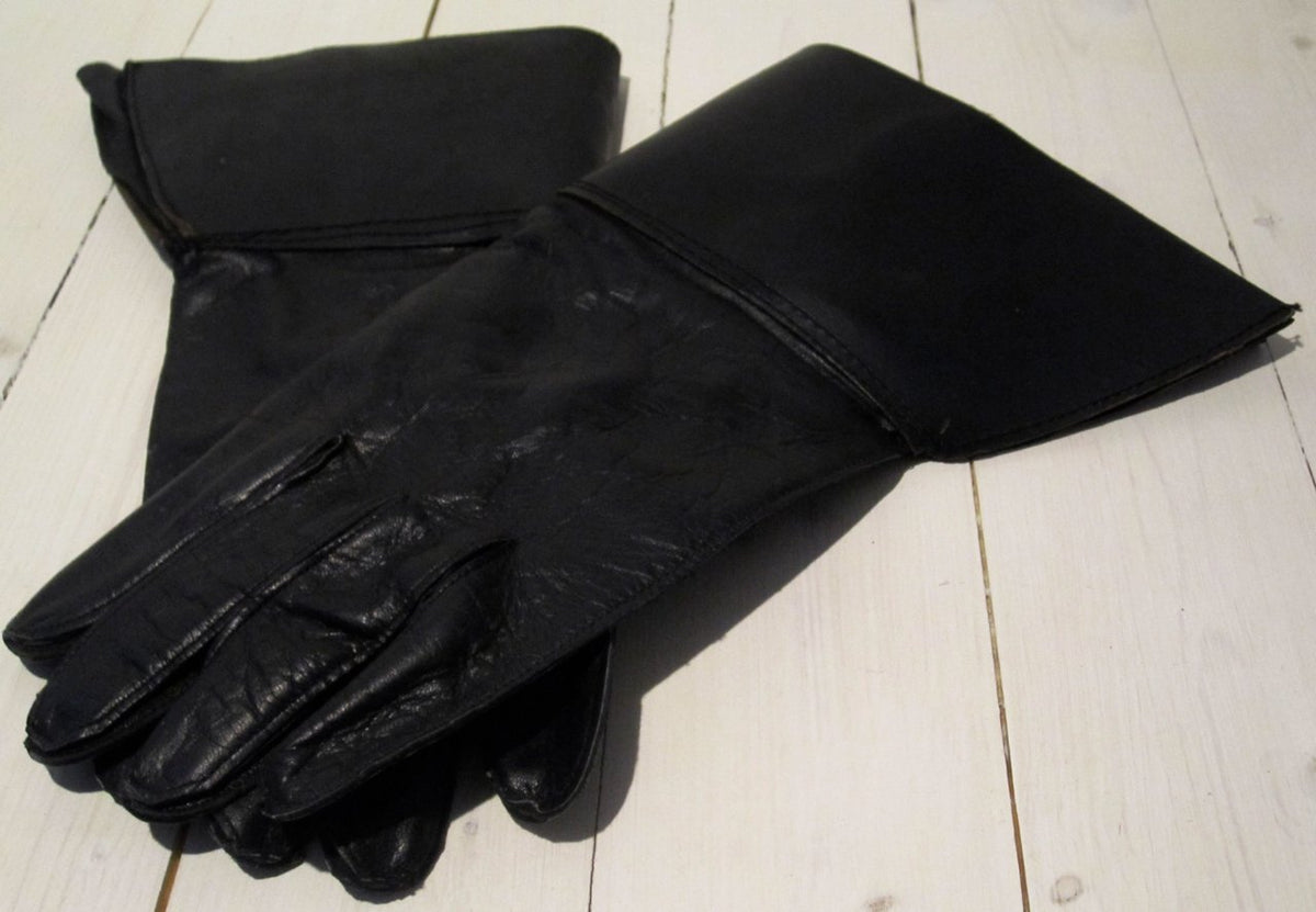 Vintage leather gloves Floby verskottslager