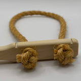 Brems med trähandtag