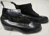 Boots/camp boot, in black leatherFloby Överskottslager
