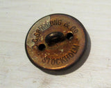 Button in brass, fine-cutFloby Överskottslager