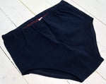 Swimsuit with elastic, navy blueFloby Överskottslager