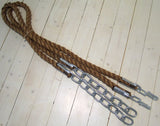 Draw ropes in rough sisal ropeFloby Överskottslager