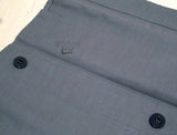 Cushion cover in gray blue cottonFloby Överskottslager