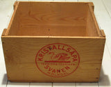 Wooden box, "Crystal soap" -Floby Överskottslager