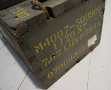 Ammunition wooden box military, usedFloby Överskottslager
