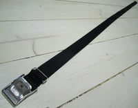 Packing strap black 1m, 25mm.-Floby Överskottslager