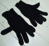 Fingers in woolen navy blue, usedFloby Överskottslager