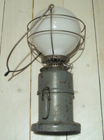 Carbide lamp with glass domeFloby Överskottslager