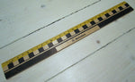 Wooden ruler, Hultafors checkered 30cm-Floby Överskottslager
