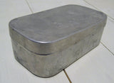 Lunch box in aluminum, usedFloby Överskottslager