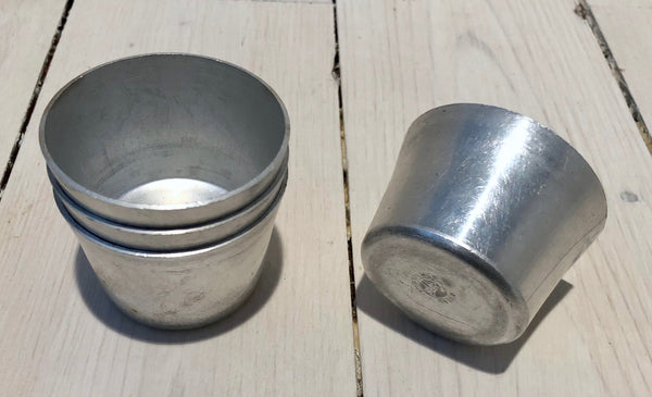 Mugg liten i aluminium Kungsör, använd-Floby Överskottslager