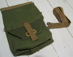 Shoulder bag in light green canvasFloby Överskottslager