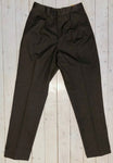 Pants/summer trousers in gray cotton-Floby Överskottslager