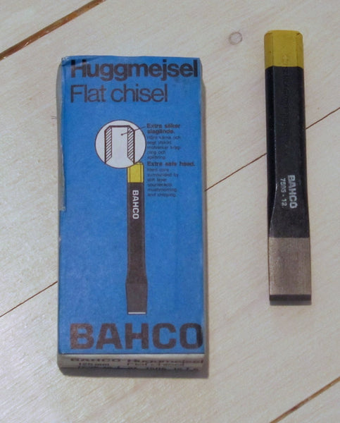 Huggmejsel Bahco flat, 18mm-Floby Överskottslager