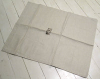 Cushion covers in linen with button closureFloby Överskottslager
