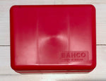 Förvaringsbox i röd plast, Bahco-Floby Överskottslager