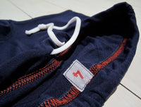 Swimsuit with lacing, navy blueFloby Överskottslager