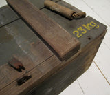 Ammunition wooden box military, usedFloby Överskottslager