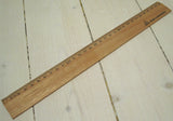 Wooden ruler, Swaziland 30cm-Floby Överskottslager