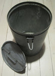 Zinc barrel with lidFloby Överskottslager