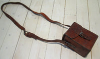 M/36 directional tool for machine gun in leather case with shoulder strap, used-Floby Överskottslager
