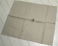 Cushion covers in linen with button closureFloby Överskottslager