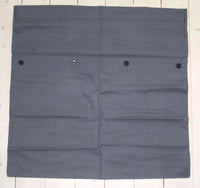 Cushion cover in gray blue cottonFloby Överskottslager