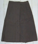 Lotus skirt in gray-brown cottonFloby Överskottslager