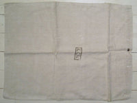 Pillow cover in linen with buttoning, used-Floby Överskottslager
