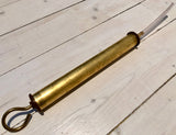 Suction and pressure gun in brass, less-Floby Överskottslager