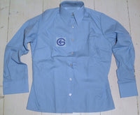 Skjorta / blus "Spårvägen", ljusblå-Floby Överskottslager