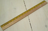 Ruler in wood 17cm-Floby Överskottslager