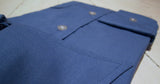 Skjorta / blus "Spårvägen", mörkblå-Floby Överskottslager