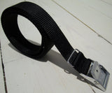 Packing strap black 1m, 25mm.-Floby Överskottslager