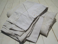 Kuddöverdrag i linne med knäppning, använt-Floby Överskottslager