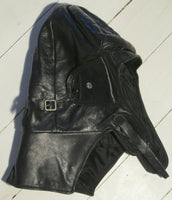 Leather Hood black-Floby Överskottslager