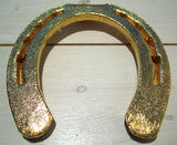 Horseshoe in gold colorFloby Överskottslager
