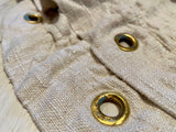 Large cloth sack, used