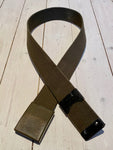 Leash strap in green fabric, used
