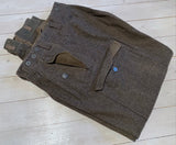 Trousers in calfskin, m/58, used