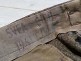 Trousers in calfskin, m/58, used