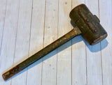 Stor träklubba, använd