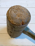 Big wooden mallet, used condition