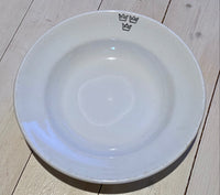 Deep plate stamped Sweden's Three Crowns