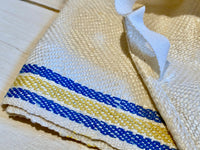 Towel in linen Swedish defense