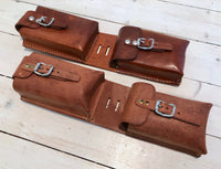 Cooker pocket/leather case with two compartmentsFloby Överskottslager
