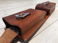 Cooker pocket/leather case with two compartmentsFloby Överskottslager