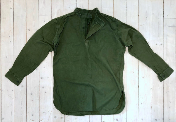 Skjorta militär/fältskjorta m/55, använd-Floby Överskottslager